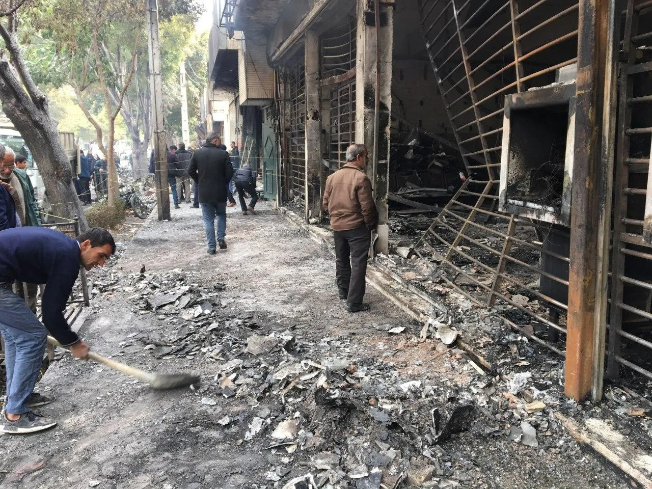Not just the internet is broken in Iran.