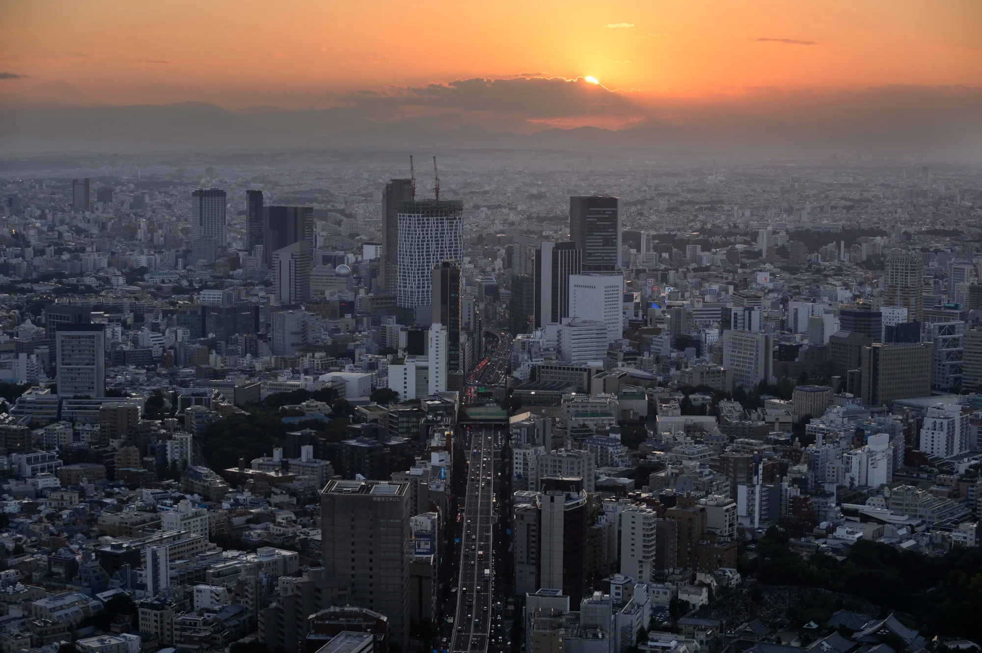 Tokyo Skyline As Bank Of Japan Releases Third-Quarter Tankan Report