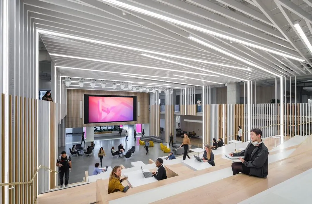 The new Adobe office addition in San Jose, California.