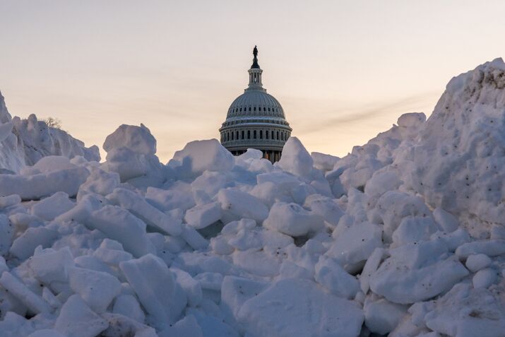 One Week Later, Washington DC Still Recovering From Snowstorm