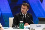 French President Emmanuel Macron&nbsp;at the Asia-Pacific Economic Cooperation meeting&nbsp;in Bangkok.
