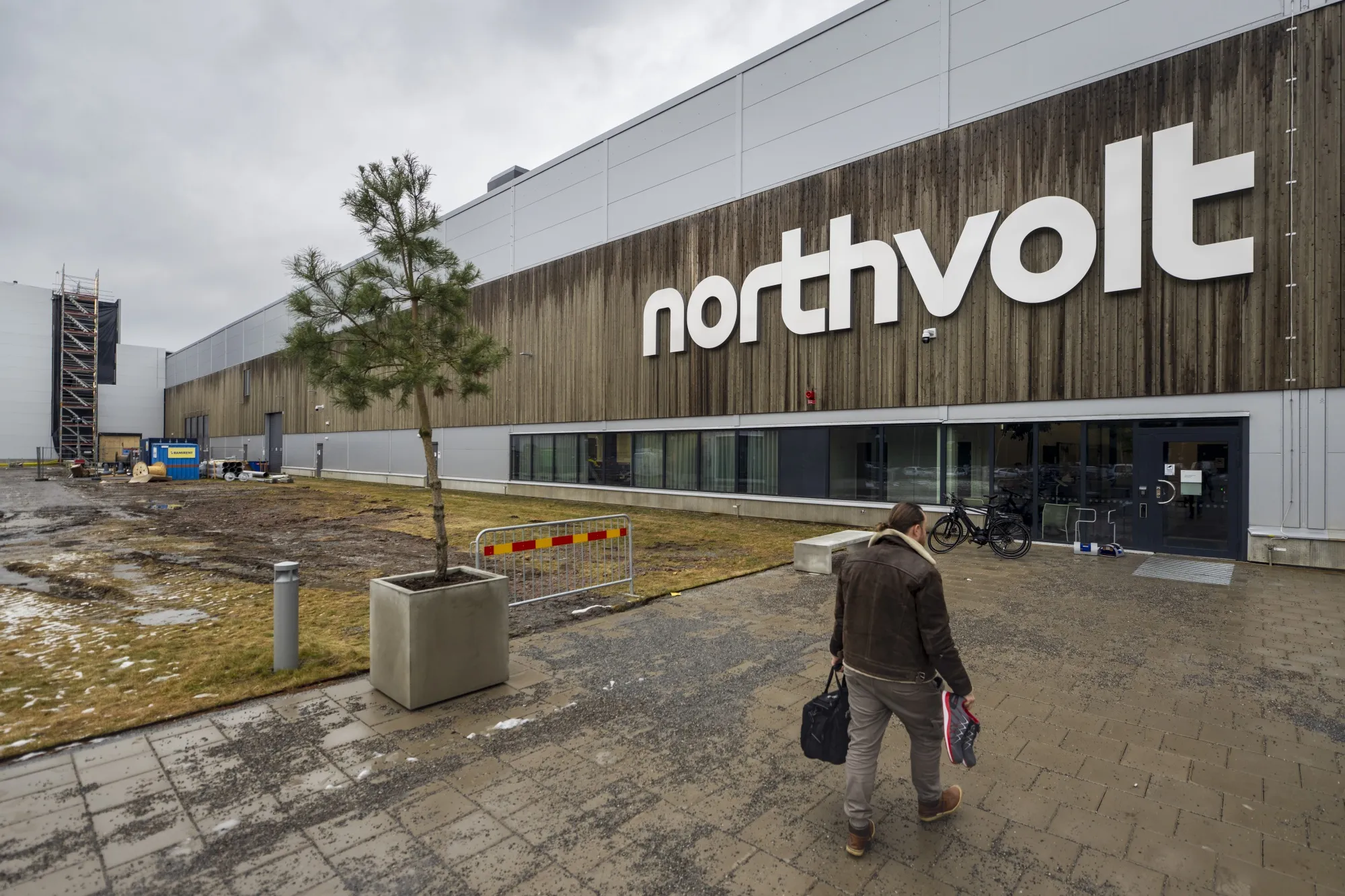 The Northvolt AB research and development center in Vasteras, Sweden.