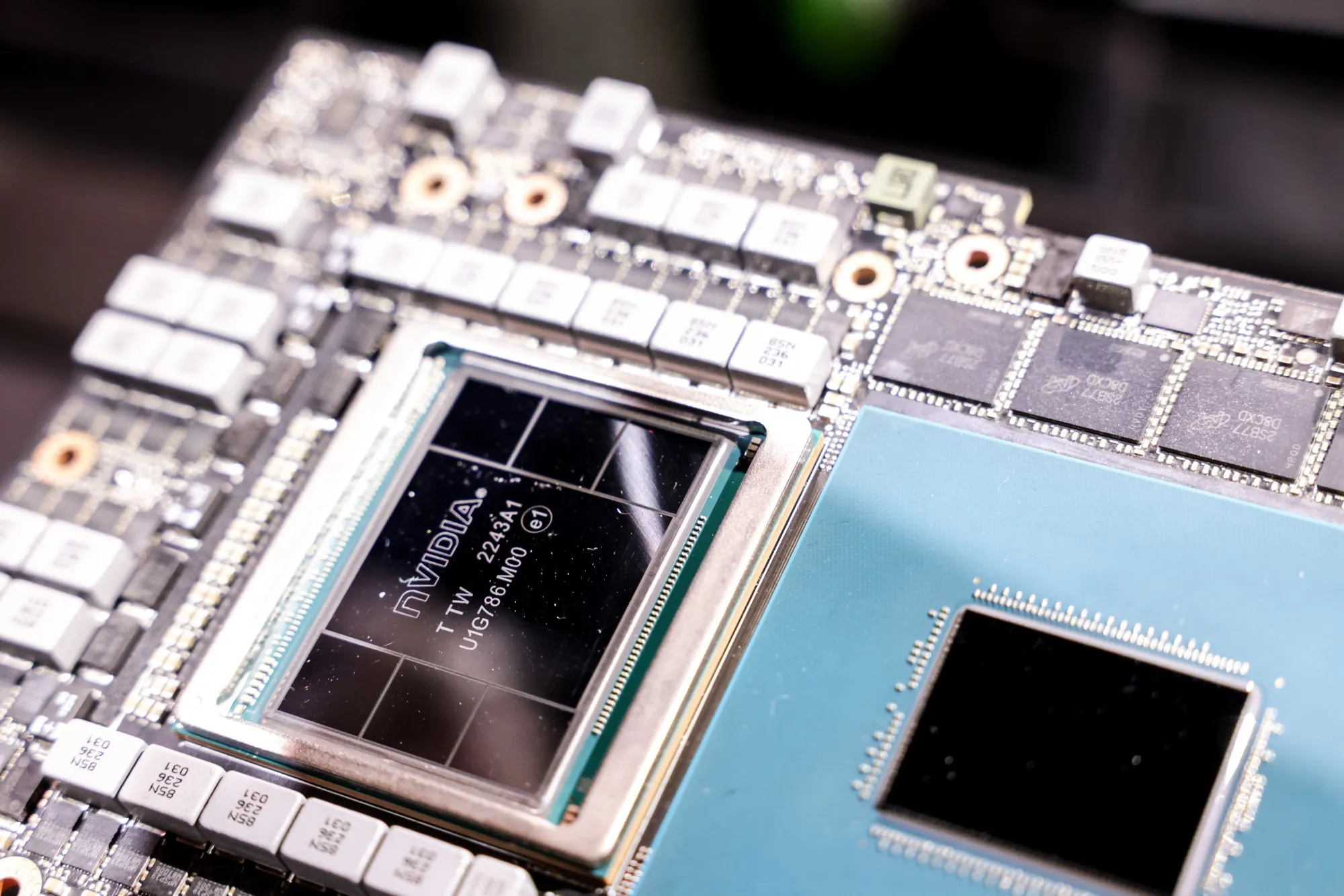 A Nvidia Corp. chip.