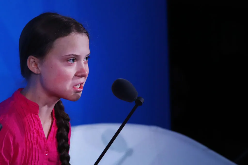 Activist Greta Thunberg, oil’s new nemesis.