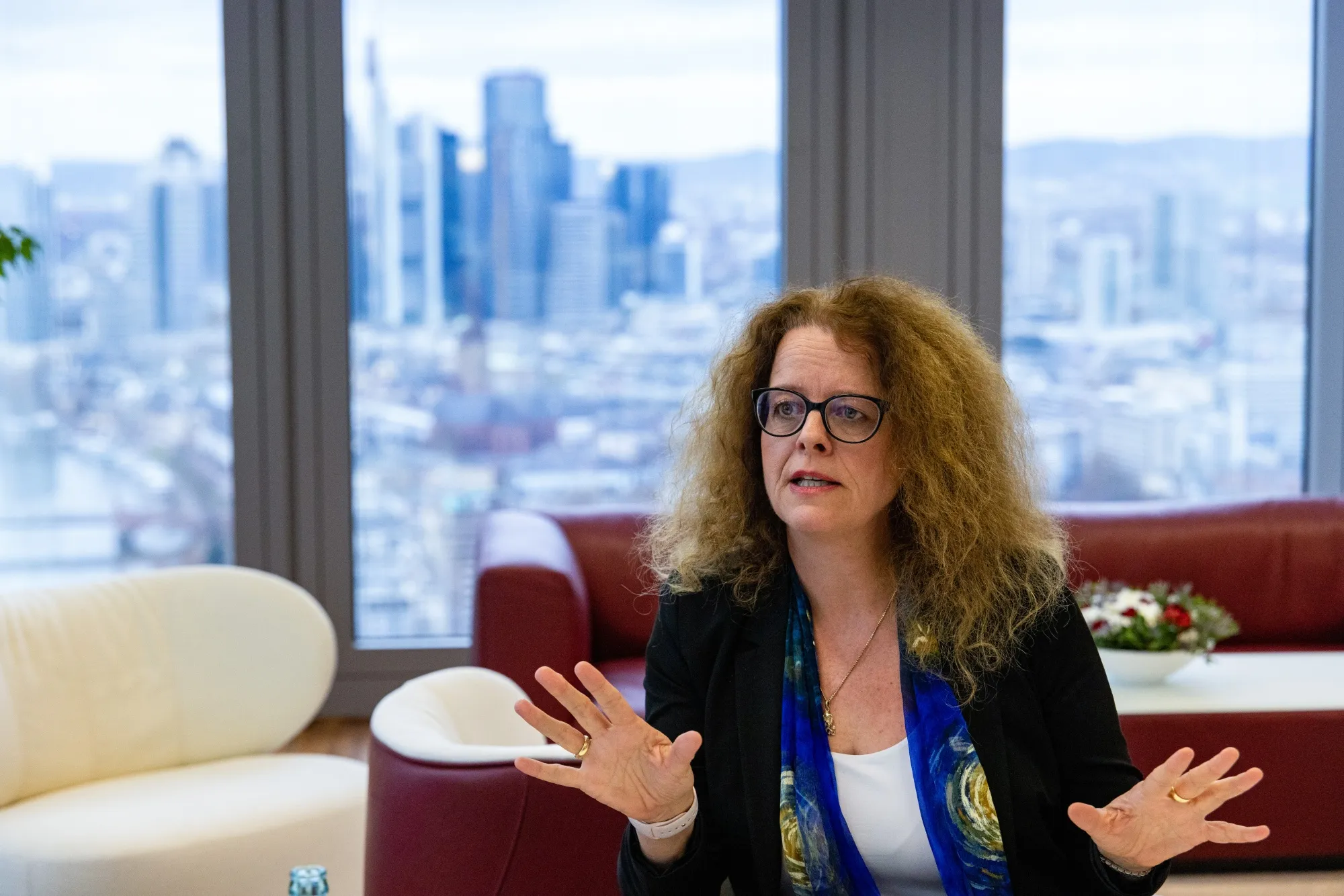 Isabel Schnabel at the European Central Bank in Frankfurt.