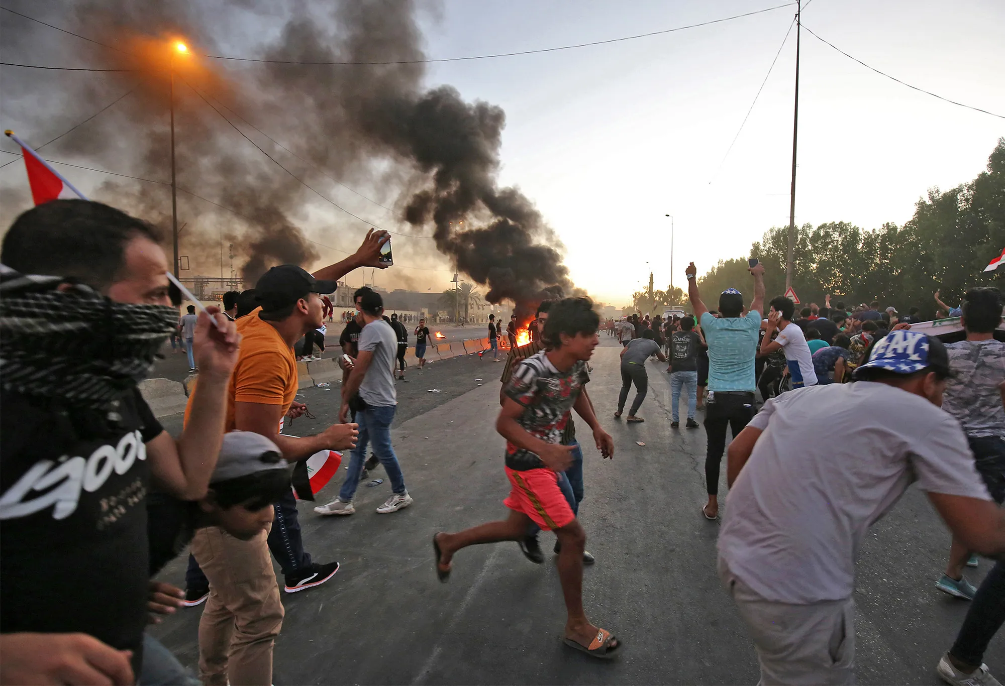 A week of protests in Iraq has&nbsp;left dozens dead and threatened further unrest.