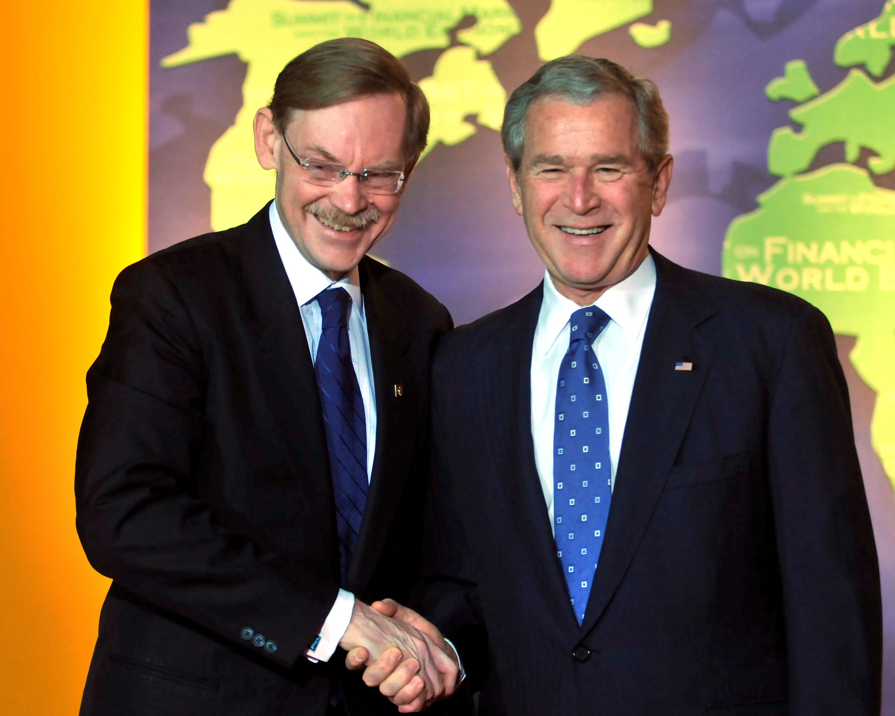 Bob Zoellick and one of his good friends named Bush.