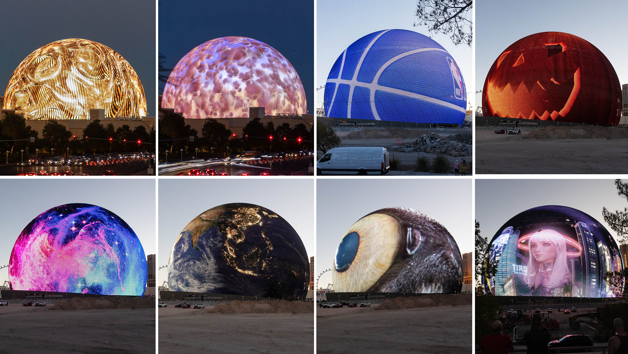Backyard LED Sculpture Inspired By Las Vegas Sphere