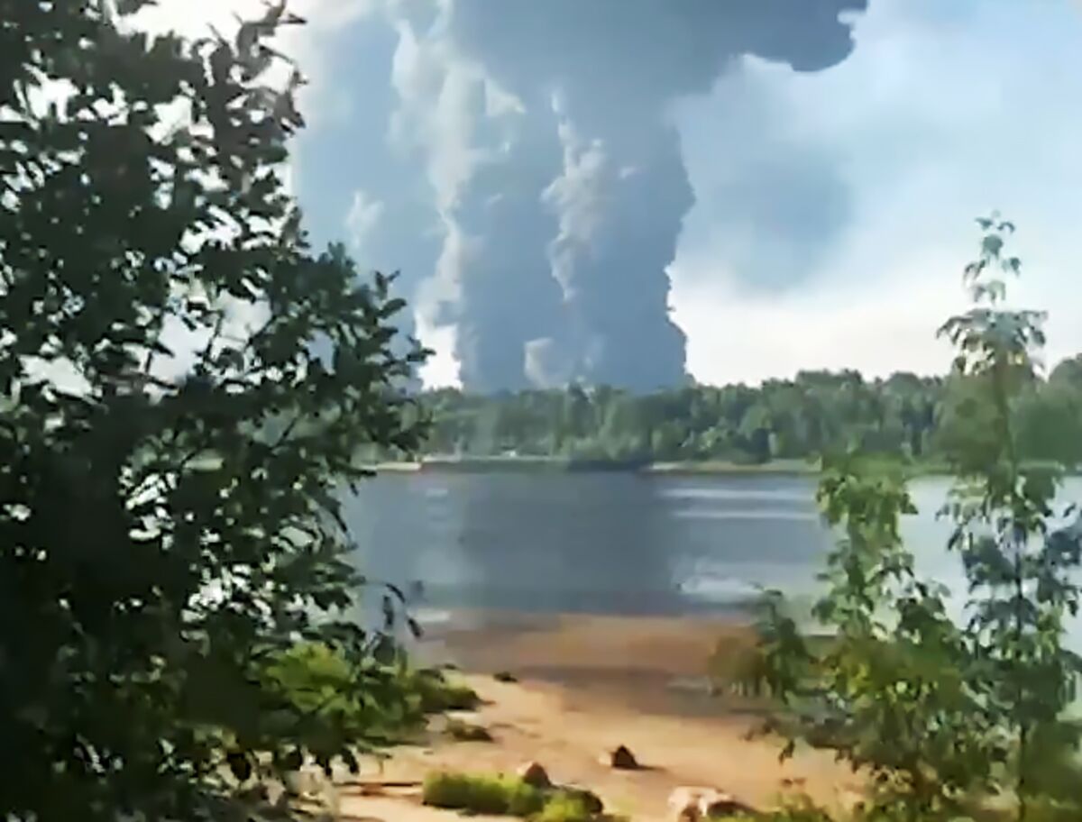 Ukraine says it strikes Russian chemical plant and fuel depot in Tula and Yaroslavl