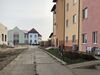 Three apartment blocks housing both refugees and Jewish families from Kyiv.