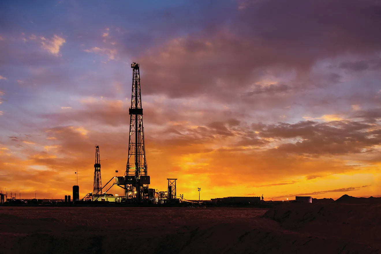 Exxon Mobil operations in the&nbsp;Permian Basin.
