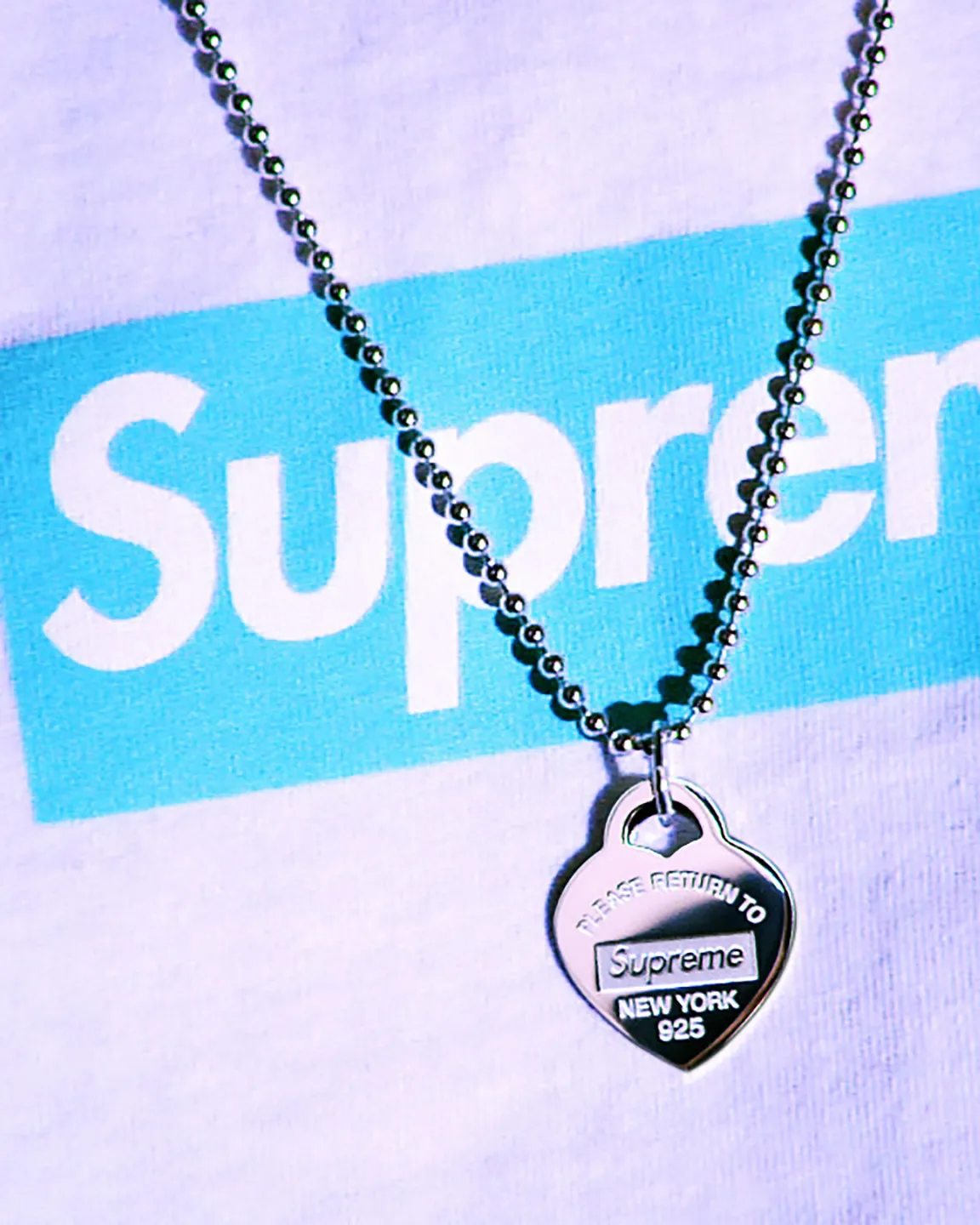 Tiffany & Co. × Supreme　ネックレス　ハート　コラボ Supreme x Tiffany & Co. Gives Both Brands Some Shine | GQ