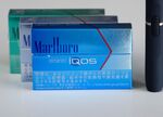 iQOS electronic cigarettes.
