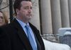Jesse Litvak, a former managing director at Jefferies & Co., exits federal court in New Haven, Connecticut,.