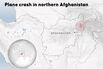 Plane crash in northern Afghanistan