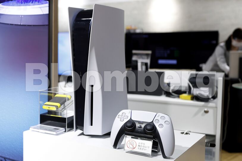 Inside Sony Showroom Ahead of Earnings