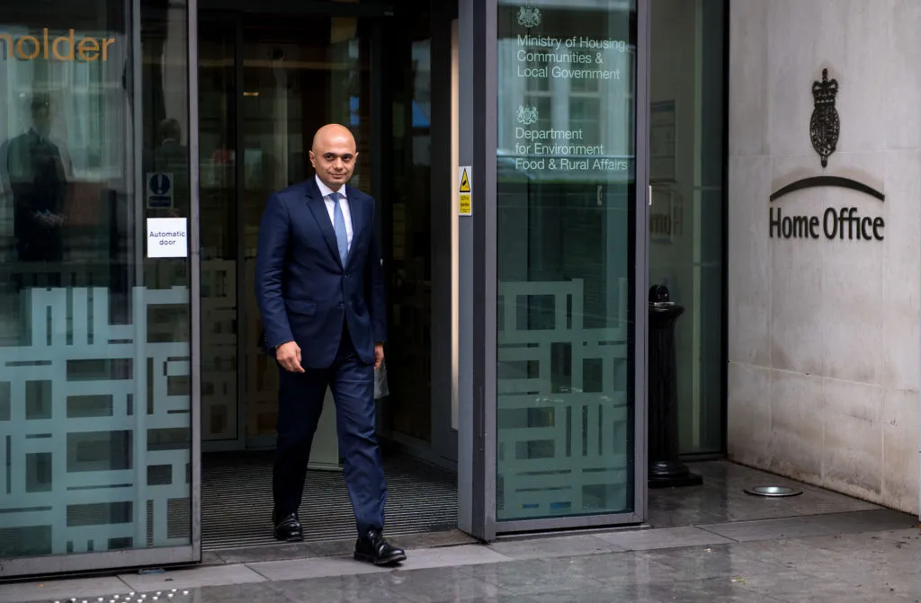 The new home secretary,&nbsp;Sajid Javid, is the son of a Pakistani immigrant and a Muslim.
