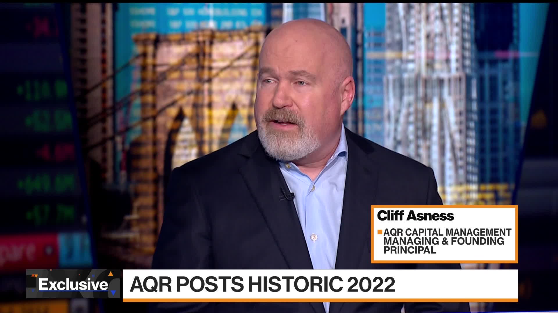 Watch AQR's Cliff Asness on 60/40 Strategy, Market Risks Bloomberg