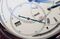 The dial is beautifully finished, but the overlapping registers are maddening.