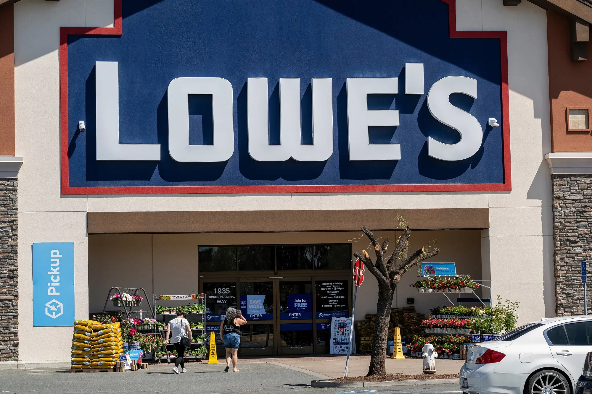 A Lowe's store in Concord, California.