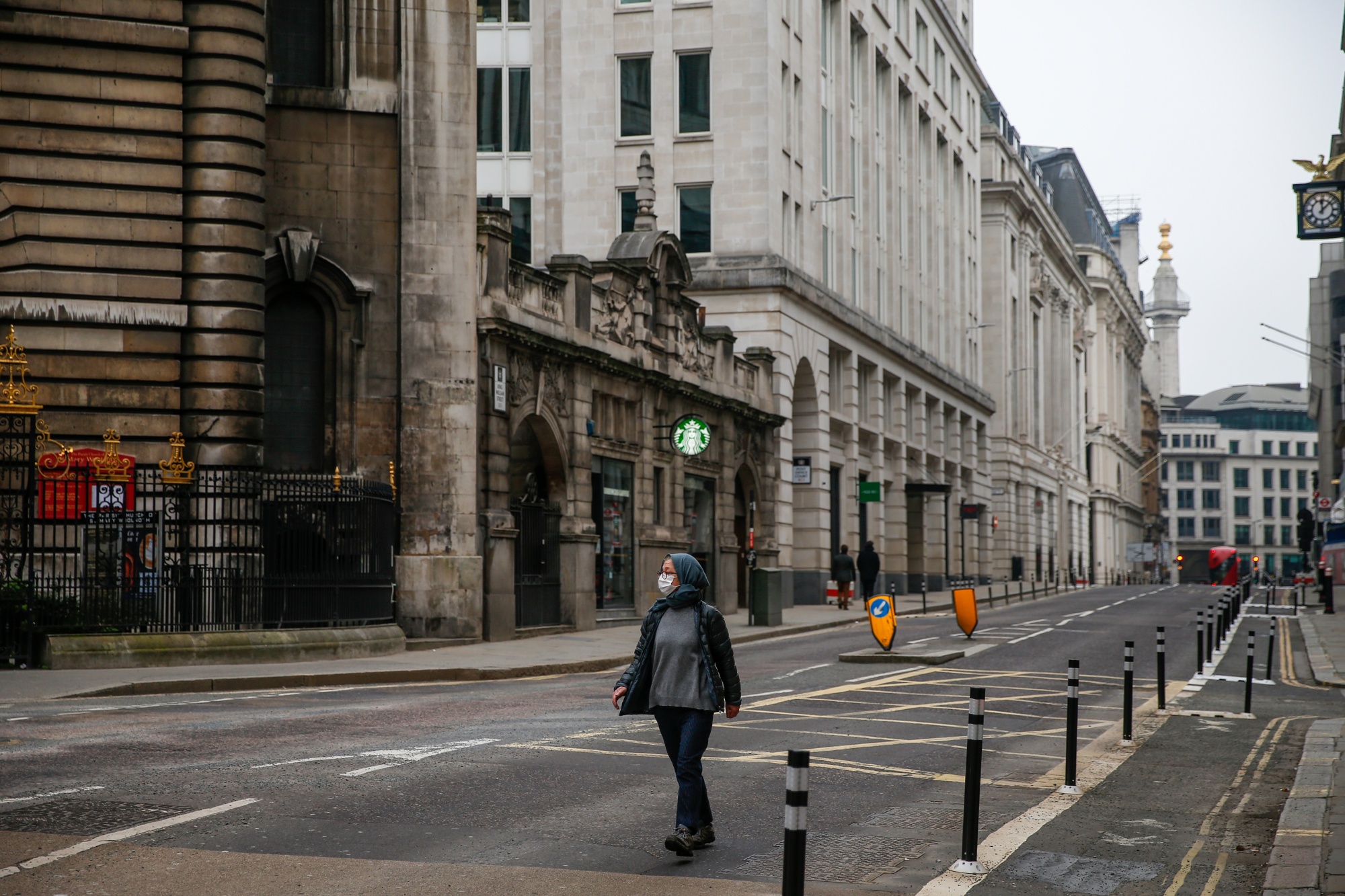 London's City Financial District On First Day Of Brexit Split From EU