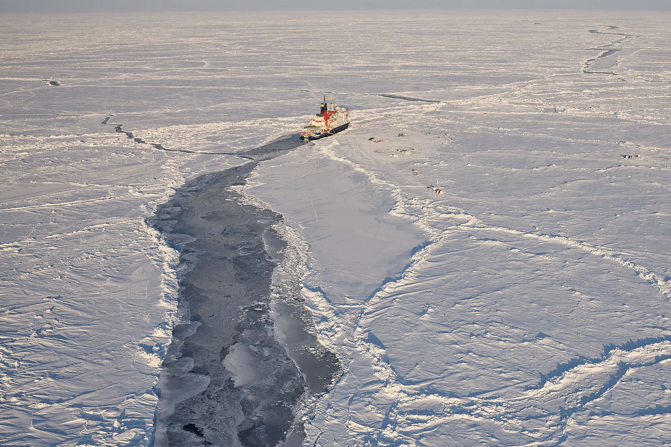 The Polarstern arctic research vessel in April 2020.&nbsp;
