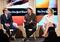 Chef Dan Barber, Kimbal Musk and Elly Truesdell speak onstage at The Next Kale and Quinoa panel at The New York Times Food For Tomorrow Conference 2016 on Sept. 27, in Pocantico, New York.