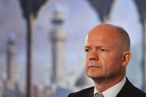 U.K. Foreign Secretary William Hague