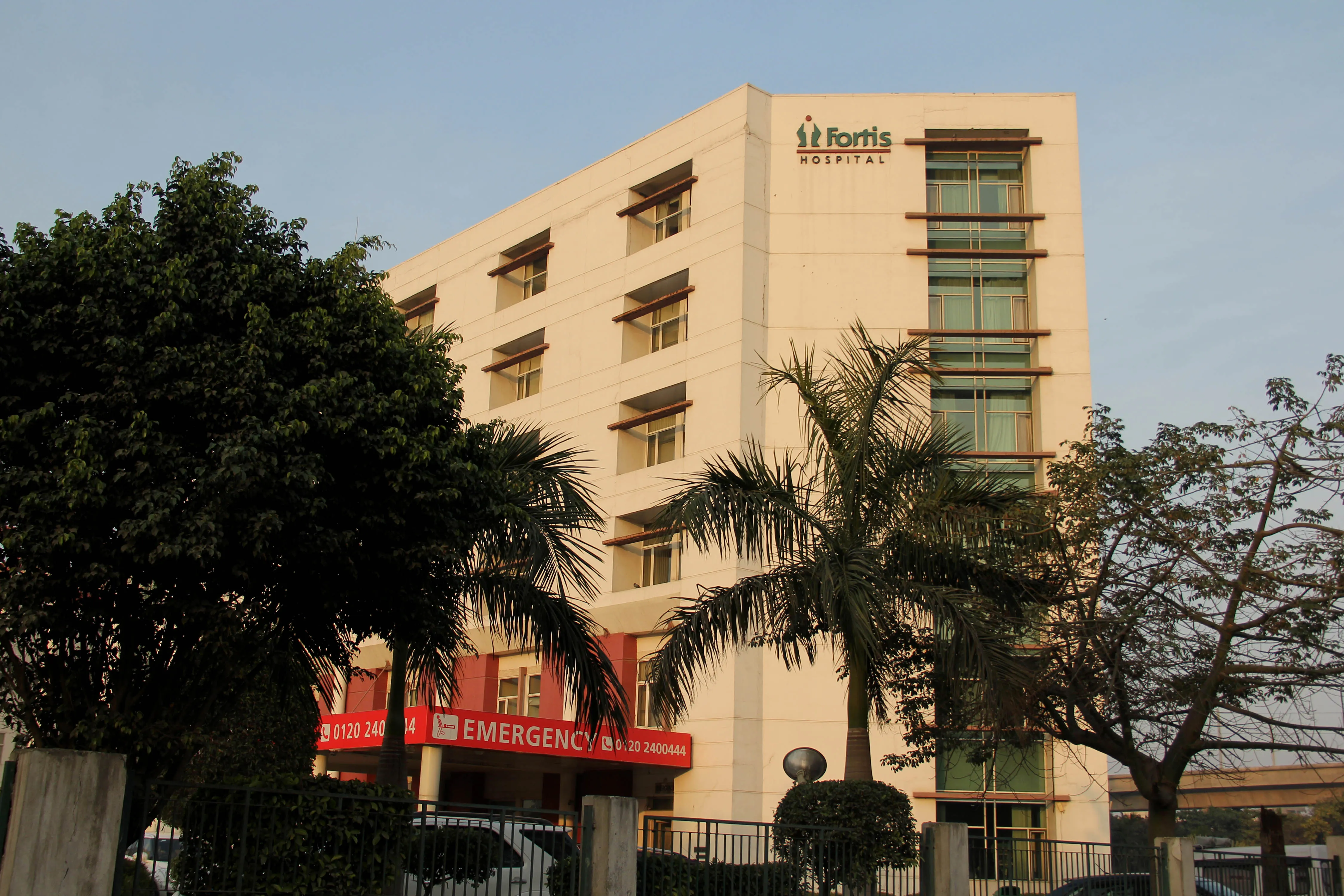 A Fortis&nbsp;Hospital is seen in Delhi, India, on&nbsp;Jan. 29 2018.&nbsp;