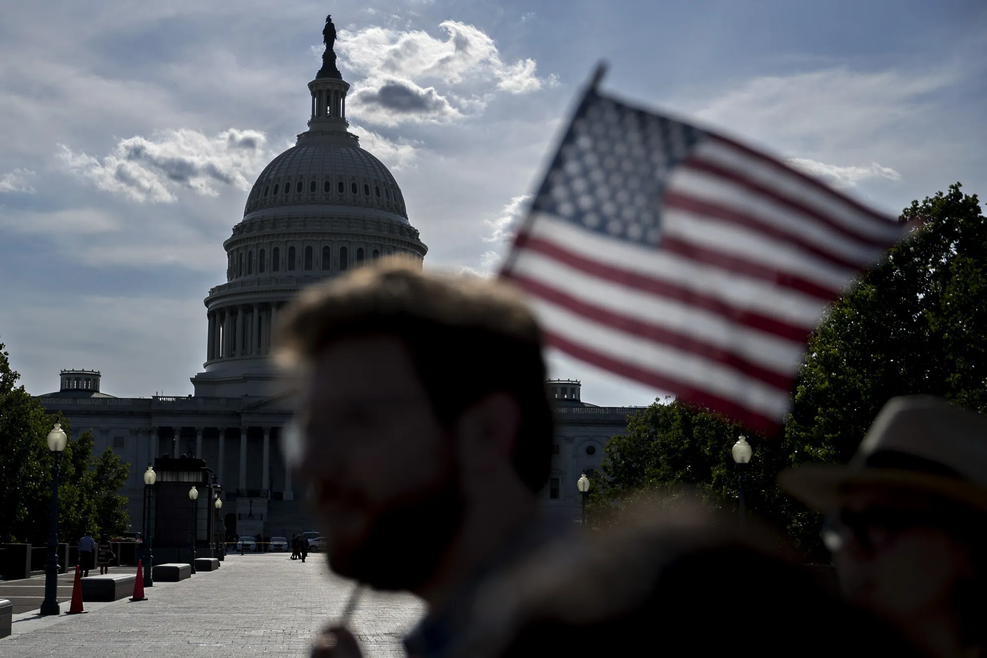 Demonstrators Holds Rally At U.S. Capitol In Protest Of The Senate's Obamacare Repeal Bill