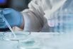 Assistant of reproductive medicine clinic fertilizing egg outside female body