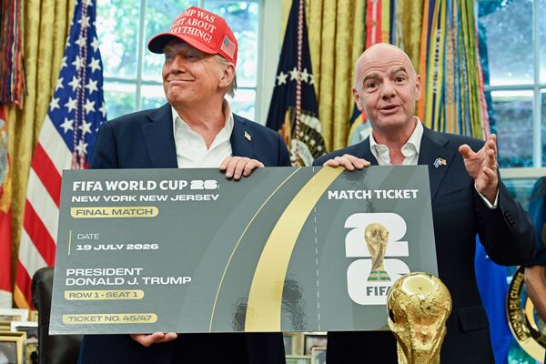 Trump Announces Kennedy Center To Host 2026 World Cup Draw