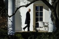 President Biden Returns To White House After Delaware Travel