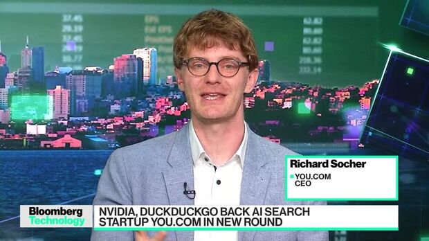 Nvidia, DuckDuckGo Back AI Search Startup Bloomberg - Main Image