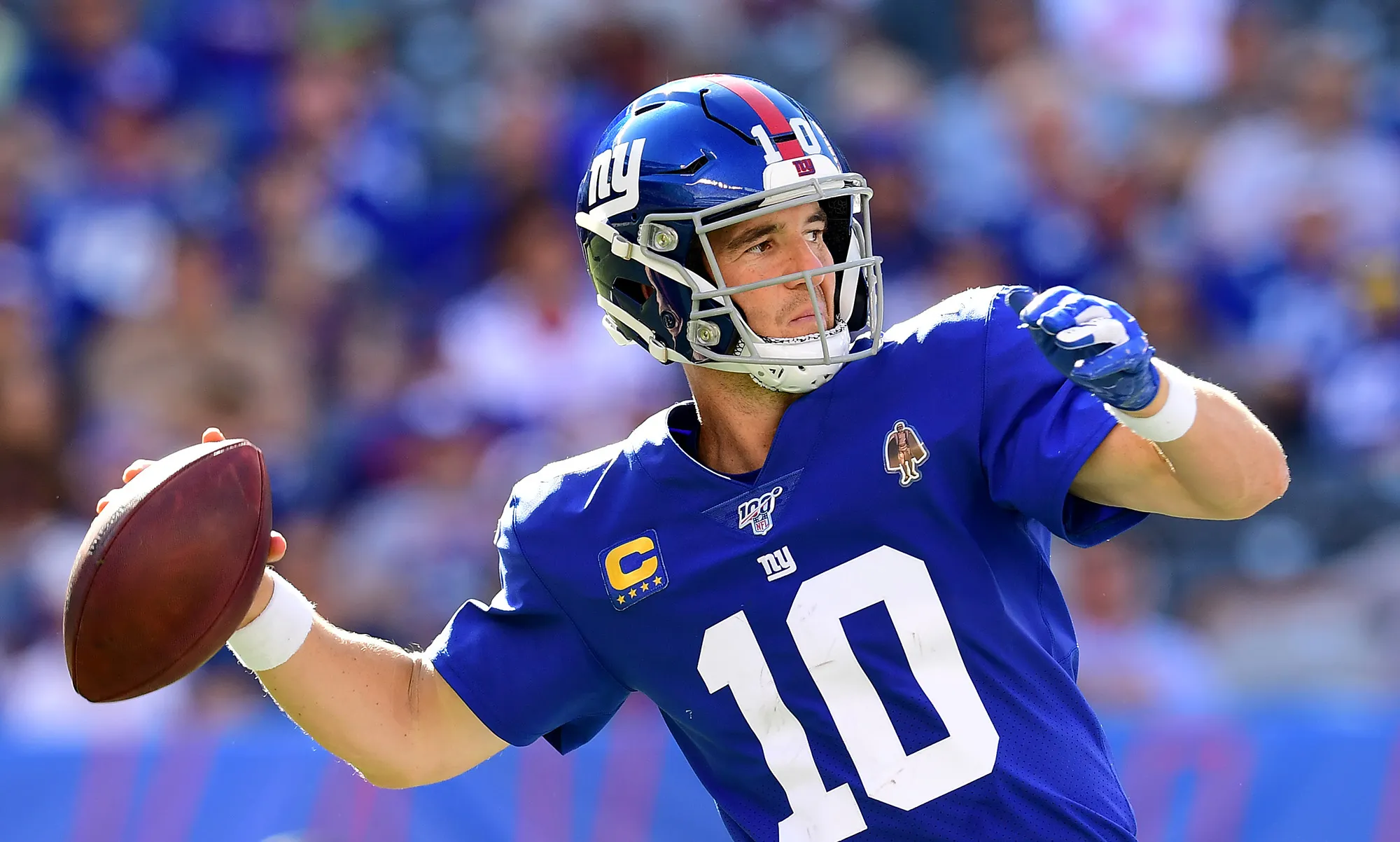 Eli Manning Benched by Giants Daniel Jones to Start Bloomberg