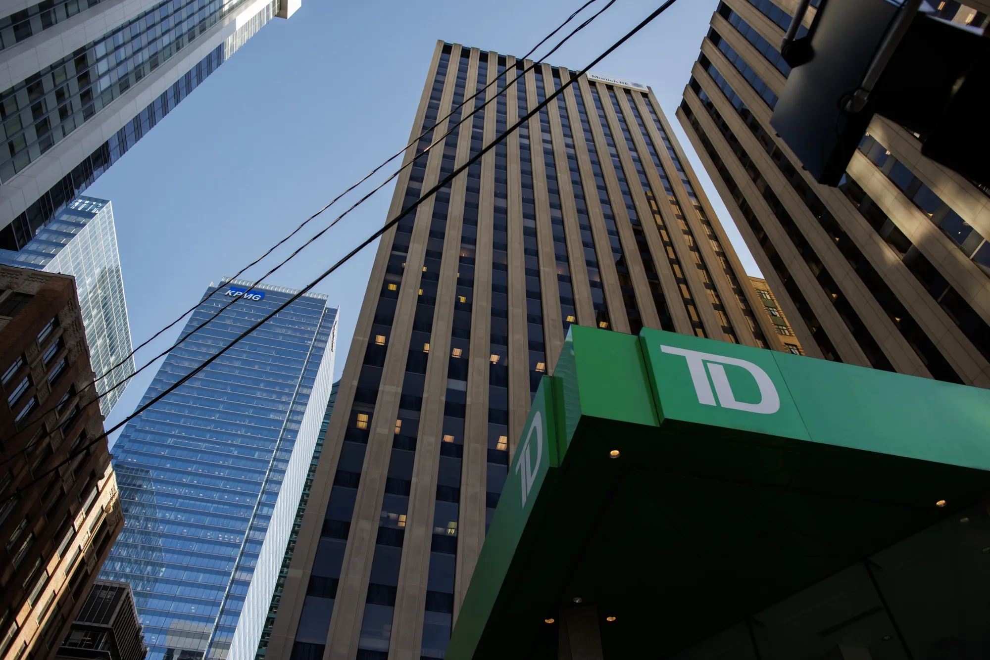 A Toronto-Dominion bank branch in Toronto.