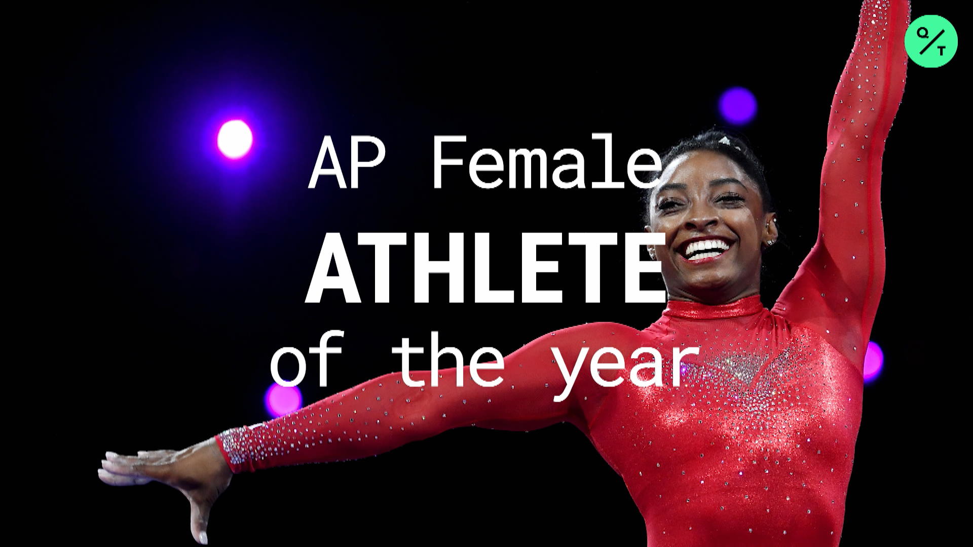 Watch Simone Biles Female Athlete Of The Year - Bloomberg