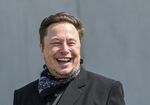 13 August 2021, Brandenburg, Grünheide: Elon Musk, Tesla CEO, stands at a press event on the grounds of the Tesla Gigafactory. The first vehicles are to roll off the production line in Grünheide near Berlin from the end of 2021.