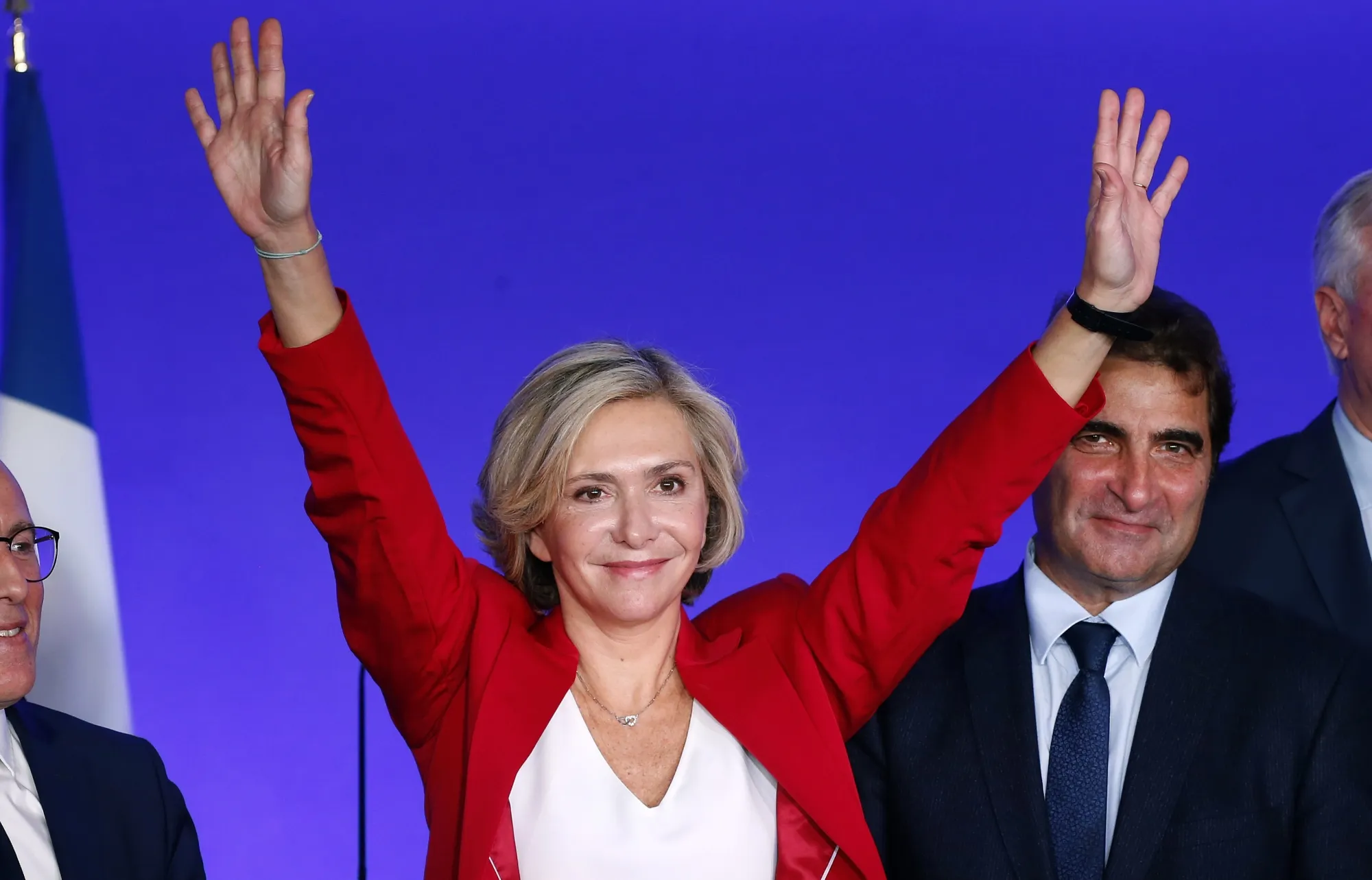 Valerie Pecresse, after winning&nbsp;the Les Républicains nomination.