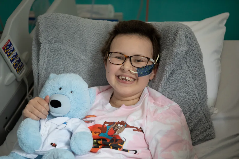 Alyssa’s cancer is now in remission.