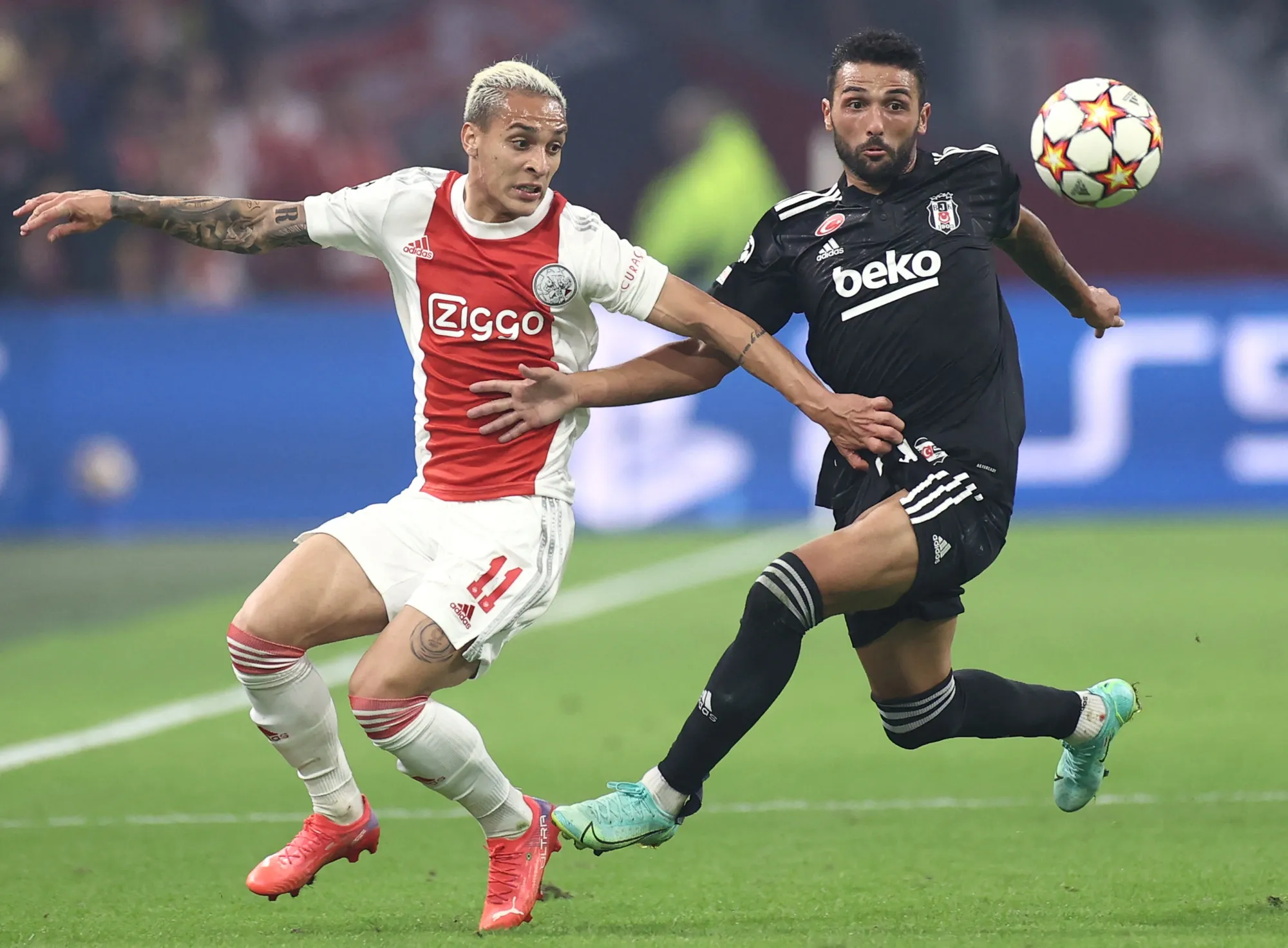 Ajax Amsterdam's Brazilian forward Antony.
