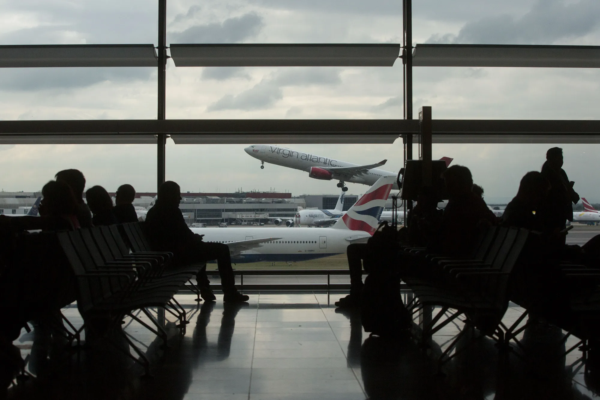 London Heathrow Airport As Decision On New Runway Expansion Imminent