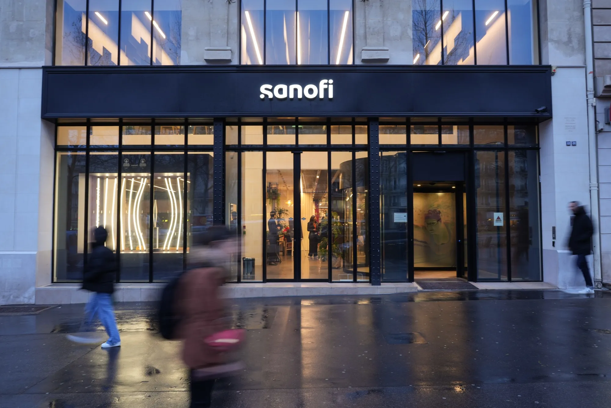 The Sanofi headquarters in Paris.