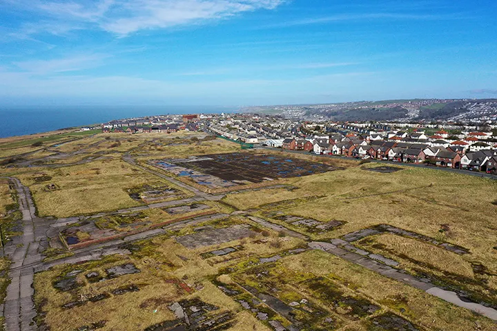 The site in Whitehaven, UK, where West Cumbria Mining is&nbsp;seeking approval to again extract coal.