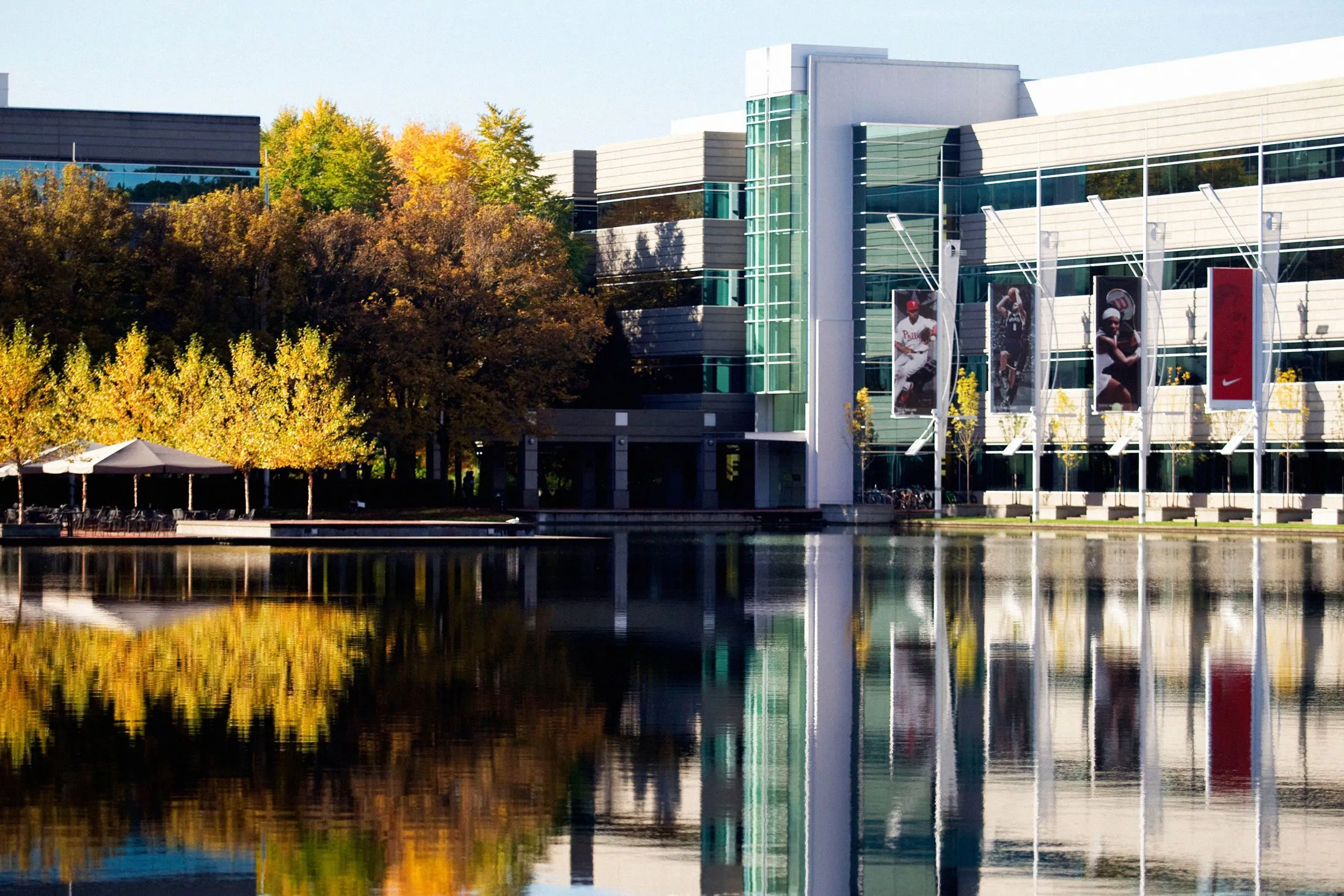Nike headquarters in Beaverton, Oregon.