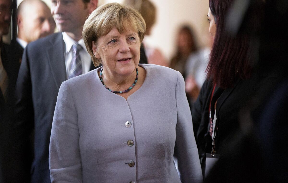 Merkel Portrays Herself as Stabilizing Force Seeking Fourth Term ...
