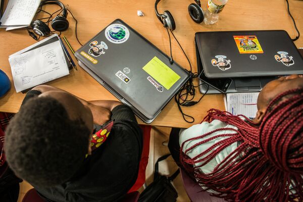 Young Entrepreneurs At i-Hub The African Tech Hub