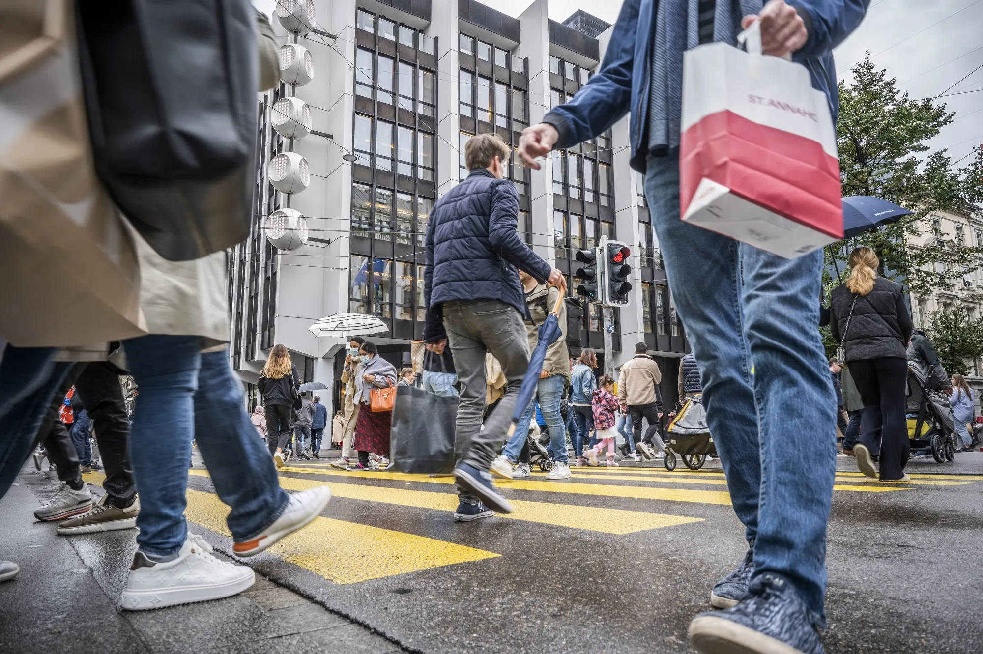 Swiss consumer prices rose 1.7% from a year earlier.
