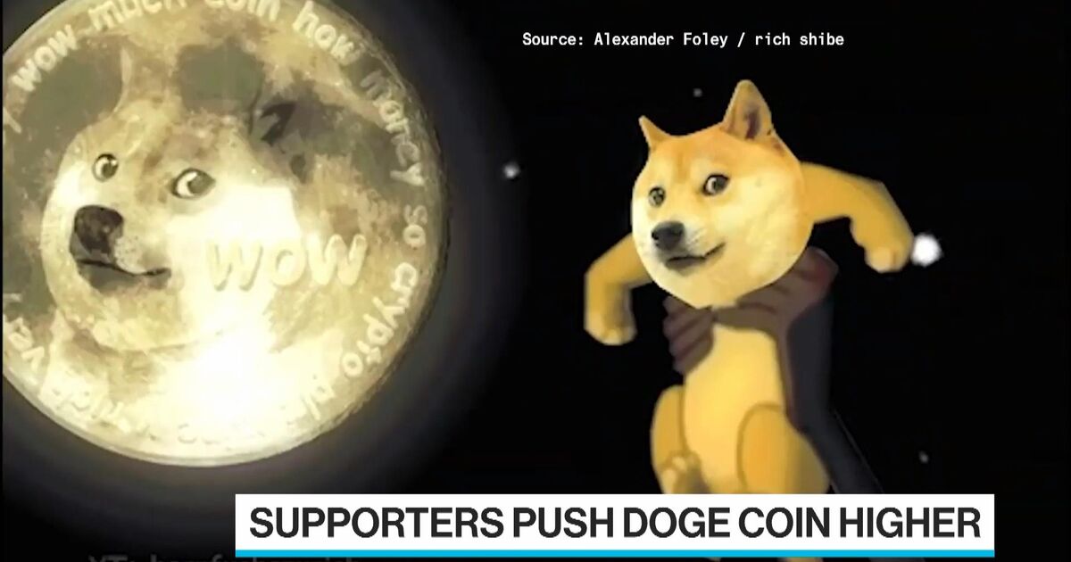 Dogecoin S 400 Rally Puts Valuation In Blue Chip Territory Bloomberg