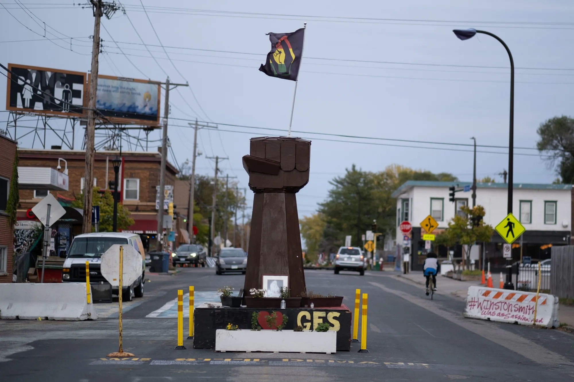 George Floyd Square in Minneapolis, built around the site where Floyd&nbsp;was killed by police, remains a site for remembrance and activism as residents approach an election focused on policing.&nbsp;
